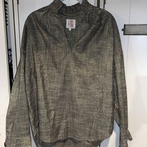 A Shirt Thing pewter blouse